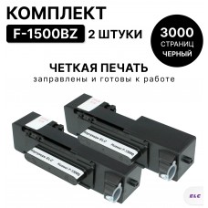 Картридж (2 штуки) F-1500BZ, F-1500, CD81-F для Huawei PixLab X1, PixLab B5 Black ELC (1500 стр.,) 