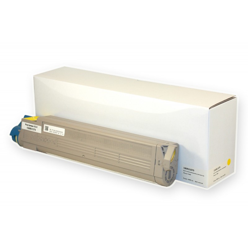Картридж 106R01079 для Xerox PHASER 7400 жёлтый ELC (18000 стр) 