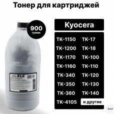 Тонер ELC802-900 univ для Kyocera TK-1150/TK-1200/TK-350/TK-1110/TK-4105 ELC 900гр бут.(HG802)