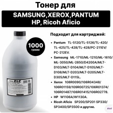 Тонер ELC19D-1000 для ML-1210/1610/1710/216x, B205/B210/PC--211/TL-420/TL-5120 ELC 1кг бут. (HG19D)