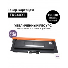Картридж TK240XL для Катюша P140/M140/M240 черный ELC 12000 стр.