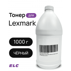 Тонер Lexmark Universal 60F5H00/56F5H00/55B5X00/50F5H00 банка 1кг ELC